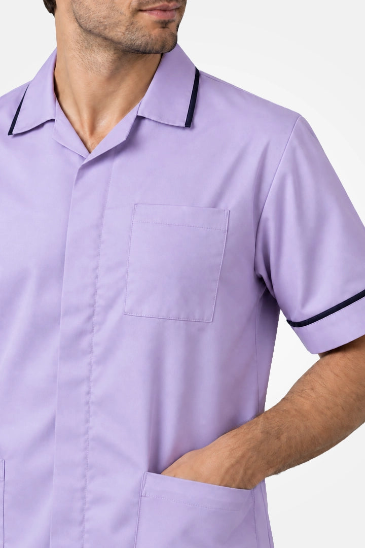 Clerkenwell Classic Tunic - Lilac & Navy