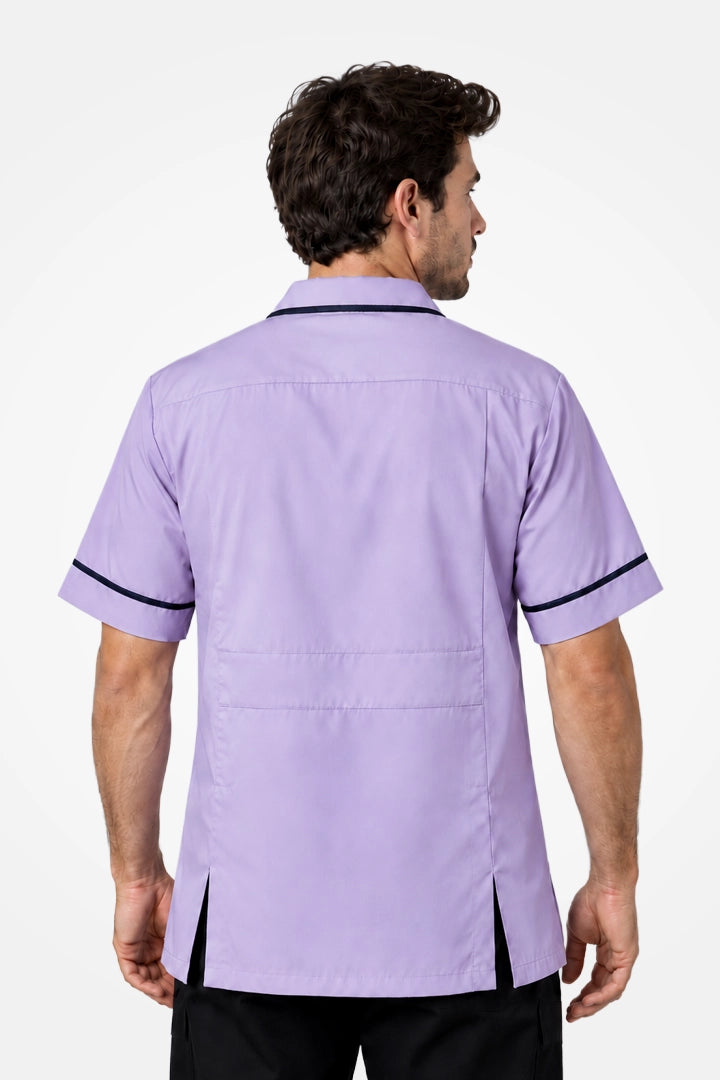 Clerkenwell Classic Tunic - Lilac & Navy