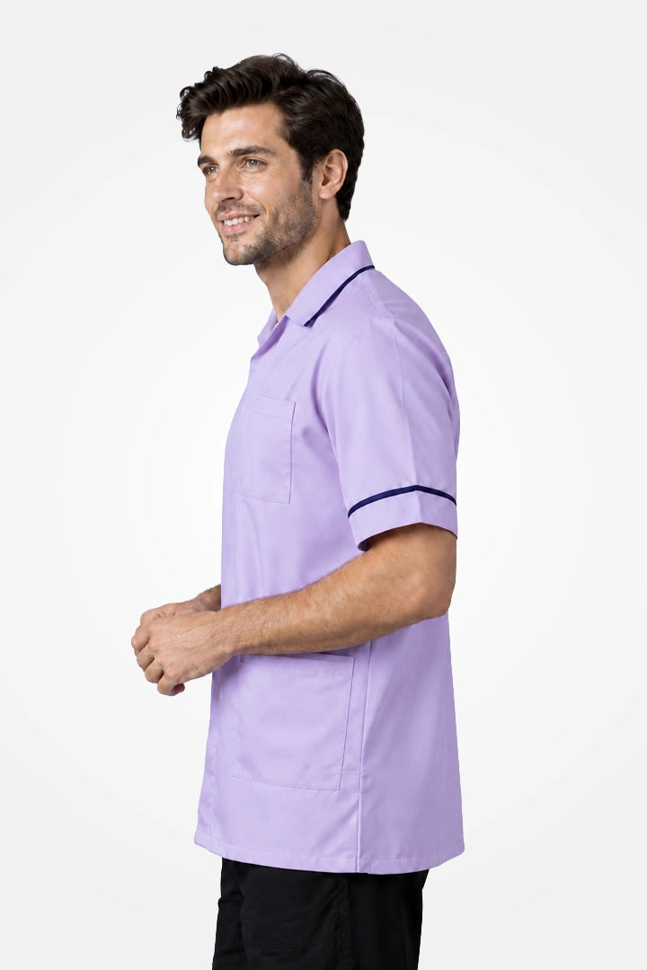 Clerkenwell Classic Tunic - Lilac & Navy