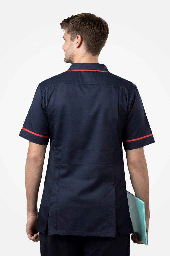 Clerkenwell Classic Tunic - Navy & Red