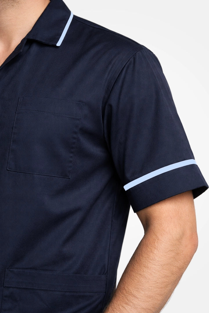 Clerkenwell Classic Tunic - Navy & Sky Blue