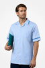 Clerkenwell Classic Tunic - Sky Blue & Teal Blue