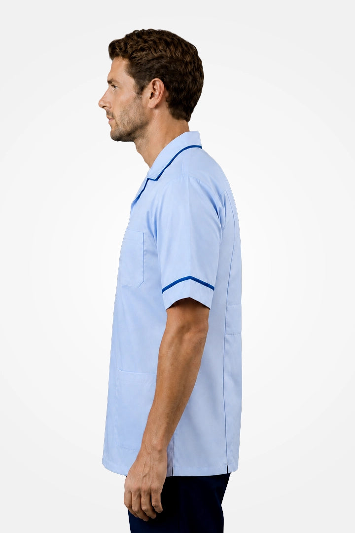 Clerkenwell Classic Tunic - Sky Blue & Teal Blue