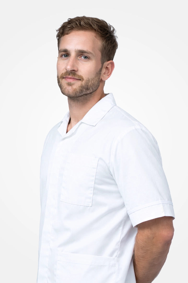 Clerkenwell Classic Tunic - White & White