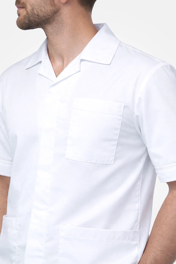 Clerkenwell Classic Tunic - White & White