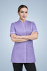 Brockley Mandarin Tunic - Lilac & White