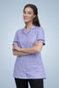 Leyton Classic Tunic - Lilac & Navy Blue