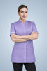 Brockley Mandarin Tunic - Lilac & White