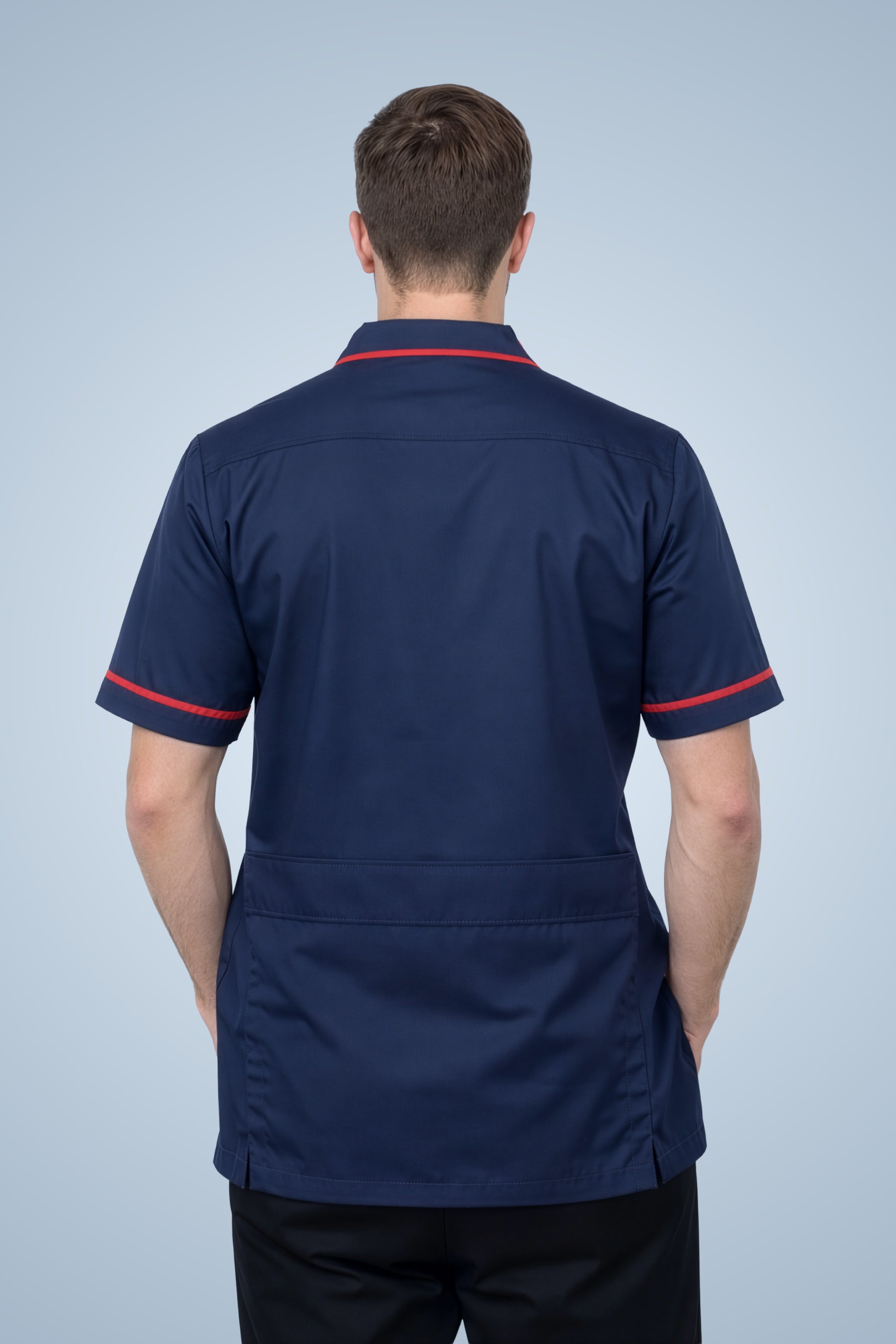 Clerkenwell Classic Tunic - Navy & Red