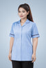 Merton Classic Tunic - Sky Blue & Navy Blue