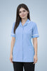 Merton Classic Tunic - Sky Blue & White