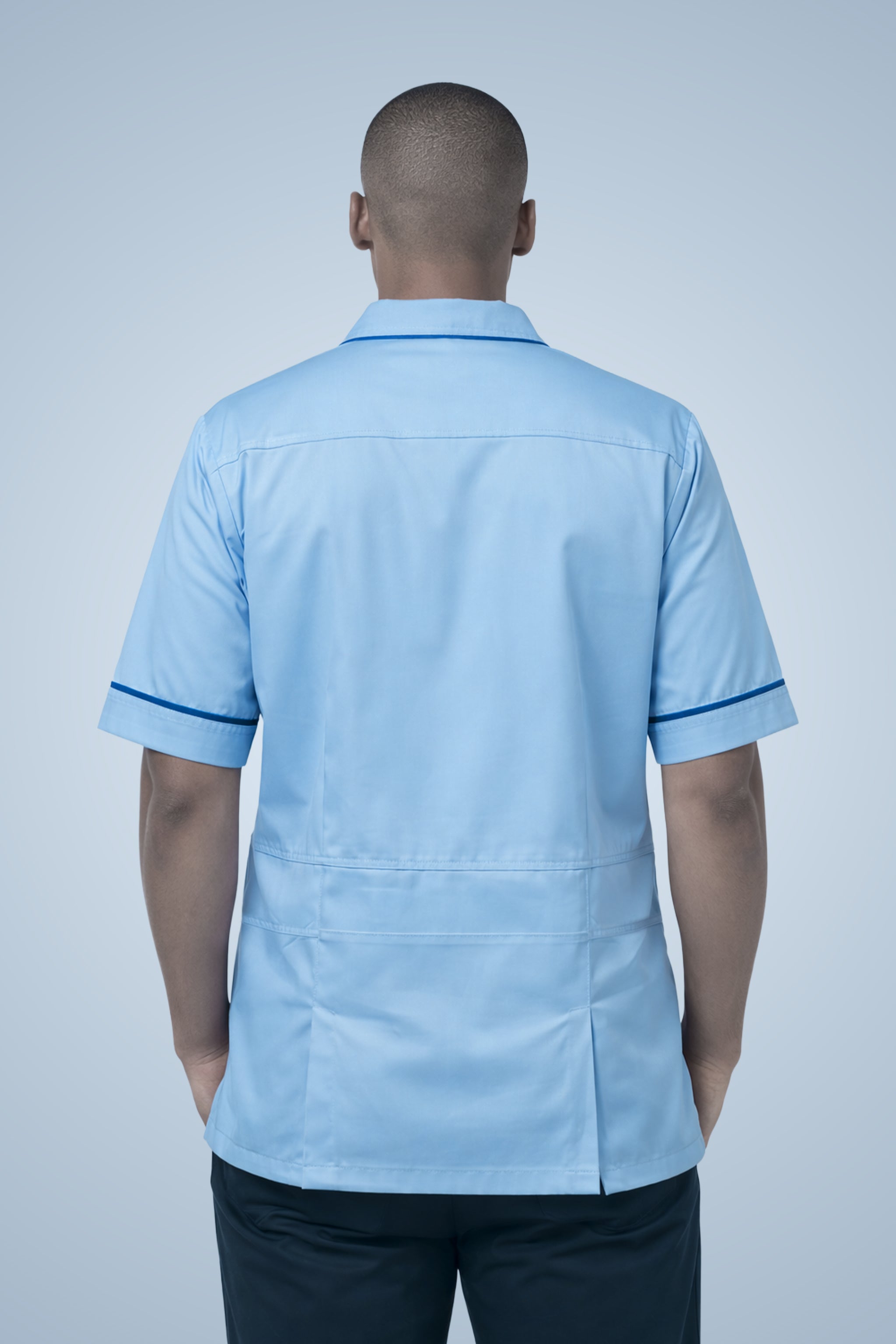 Clerkenwell Classic Tunic - Sky Blue & Teal Blue