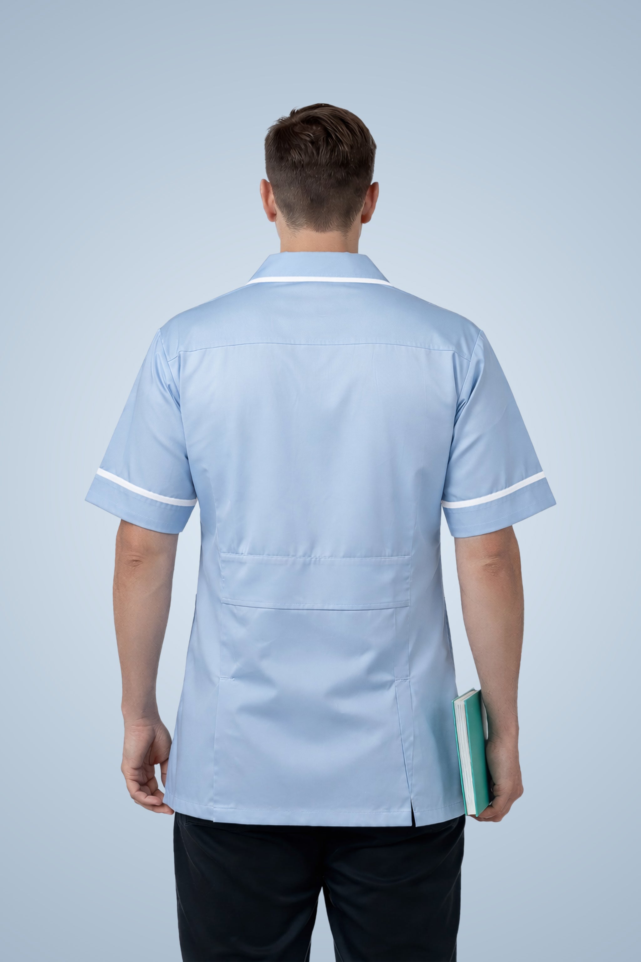 Clerkenwell Classic Tunic - Sky Blue & White