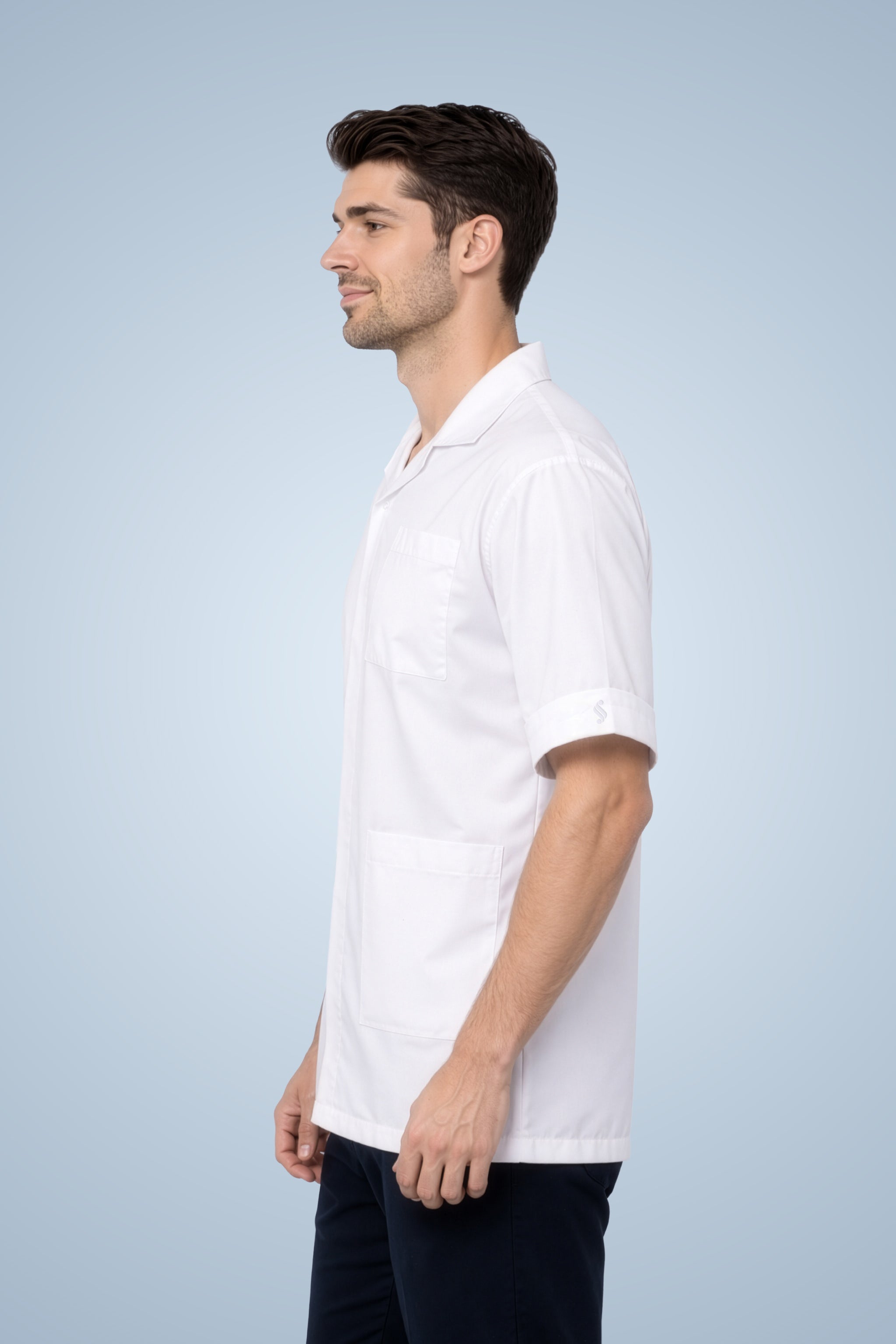 Clerkenwell Classic Tunic - White & White