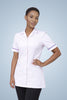 Leyton Classic Tunic - White & Lilac